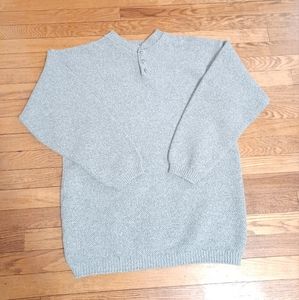 Himalaya Outfiters Vintage Gray Pullover Sweater For Men'Size XLT